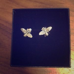 NWT | Sterling Silver Dragonfly Earrings